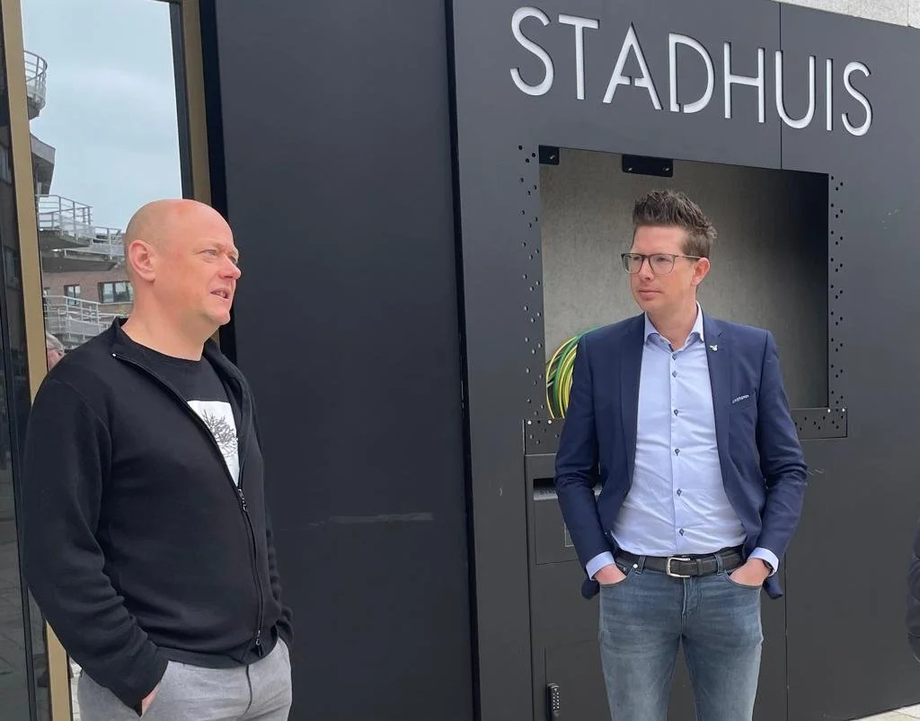 Stad Beringen controleert op zwerfvuil