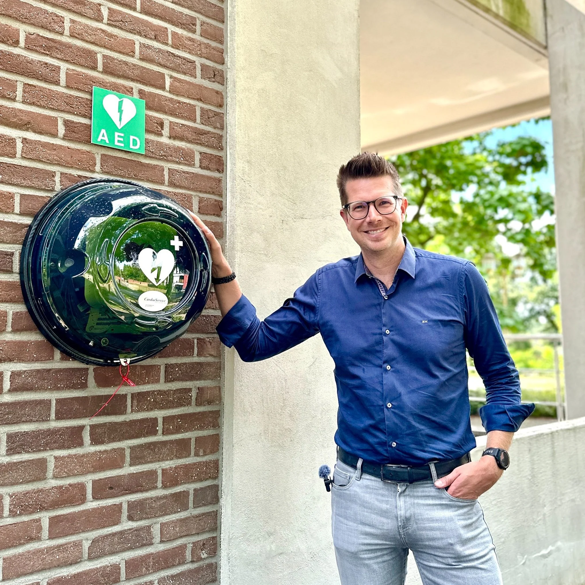 Drie extra AED-toestellen in Beringen