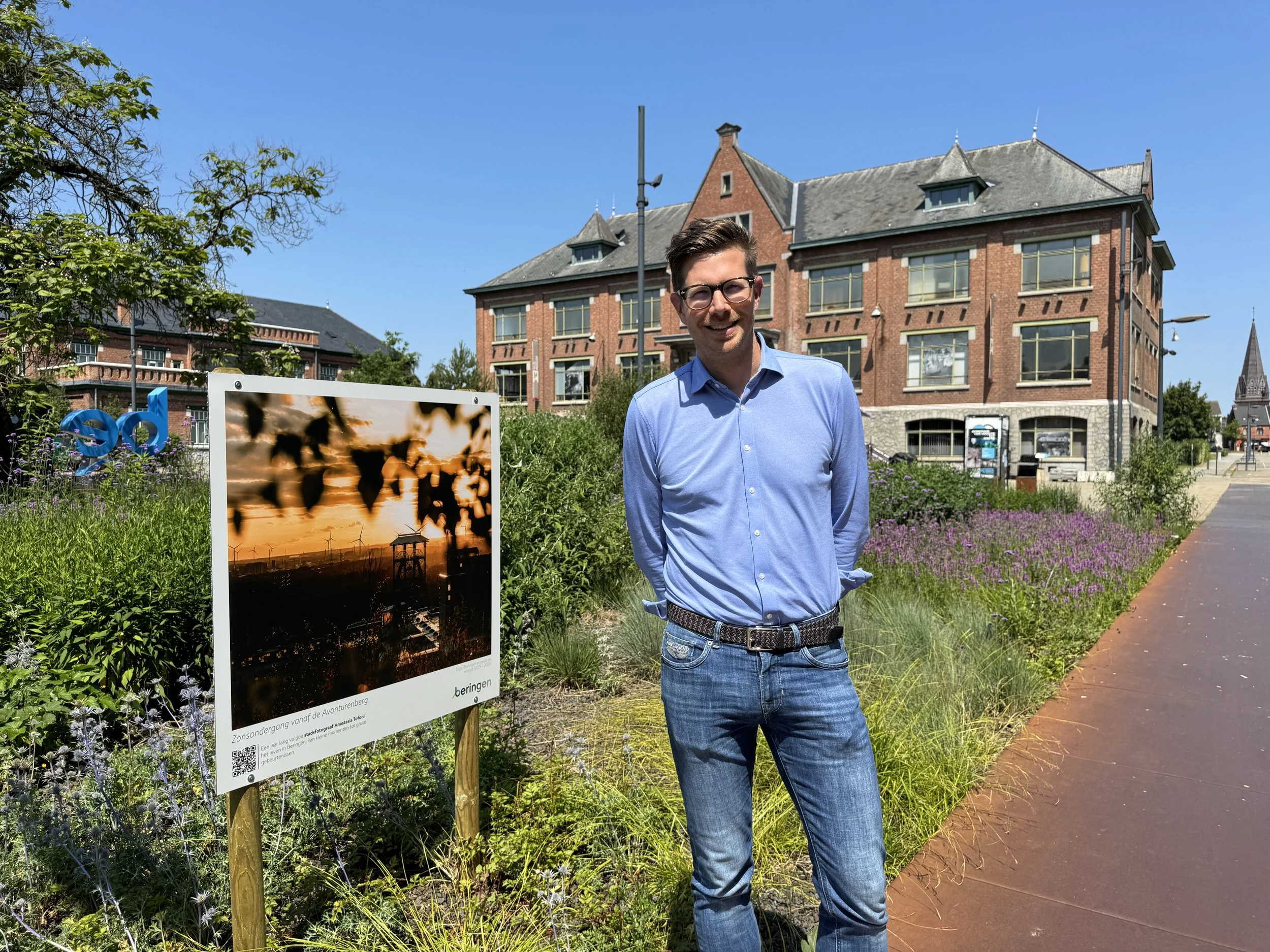Stad Beringen toont een jaar stadsverhalen in nieuwe buitenexpo op be-MINE